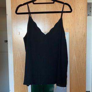 black tank top